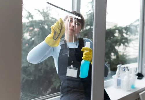 Nettoyage de vitres intérieures et extérieures à Leyment